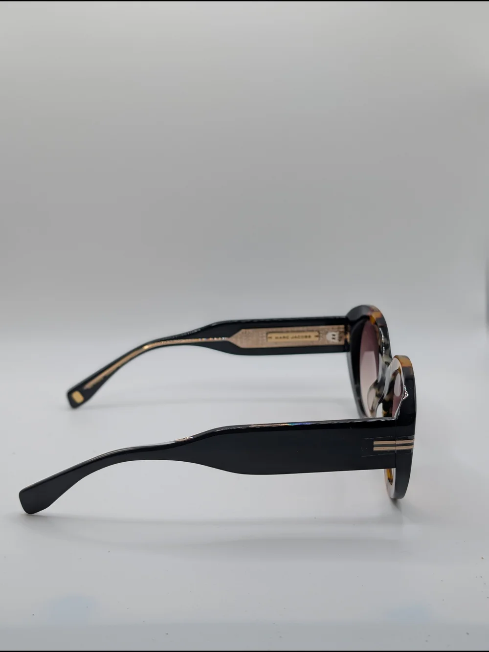 Marc Jacobs Havana MJ 1110/S Chunky Oval Sunglasses NIB
